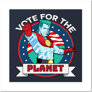 Vote for the Planet Posters and Art